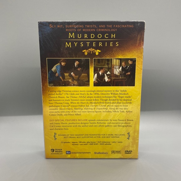 Murdoch Mysteries: Season One (DVD) - Picture 3 of 4